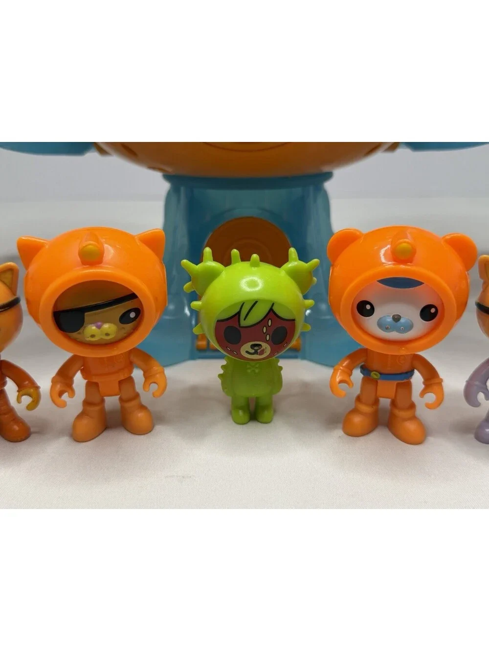 Vintage Octonauts Octopod Playset w/ Figures WORKS (SHL)